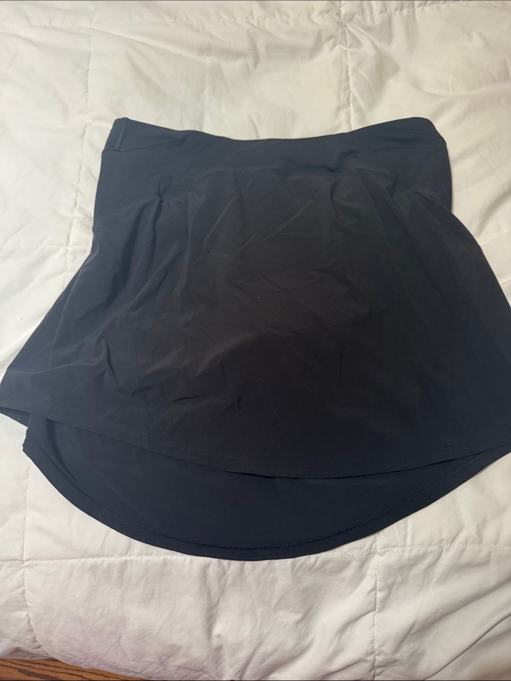 lululemon athletica Black High-Low Active Skirt